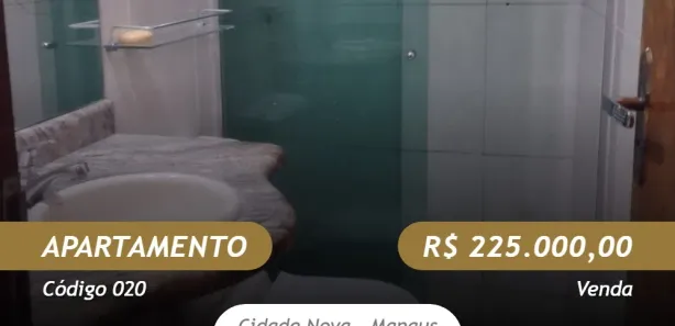 Apartamento com 2 Quartos à venda, 54m² no Cidade Nova, Manaus
