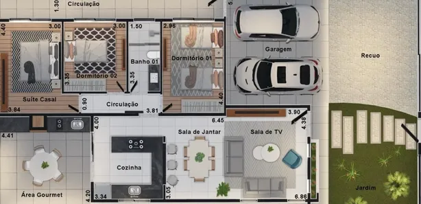 Casa de Condomínio com 3 Quartos à venda, 160m² no Residencial Parque dos Buritis, Lagoa Santa
