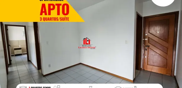 Apartamento com 3 Quartos para alugar, 77m² no Chapada, Manaus