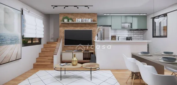 Casa de Condomínio com 2 Quartos à venda, 65m² no Vila Paraíso, Caçapava