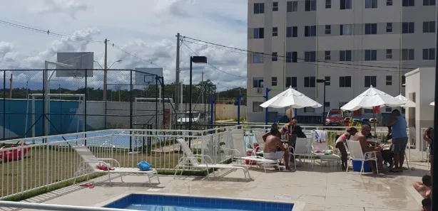 Apartamento com 2 Quartos para alugar, 40m² no Boa União (Abrantes), Camaçari