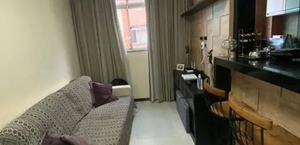 Apartamento com 2 Quartos para alugar, 48m² no Caji, Lauro de Freitas