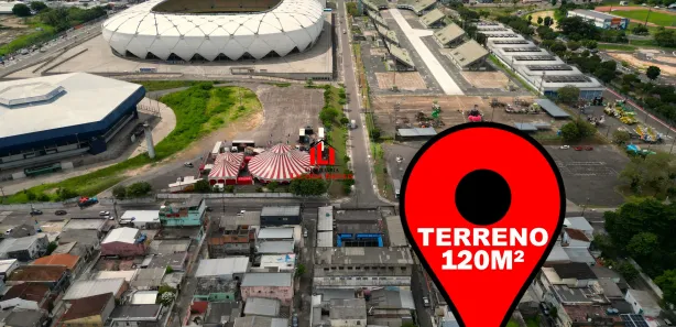 Lote/Terreno à venda, 120m² no Alvorada, Manaus