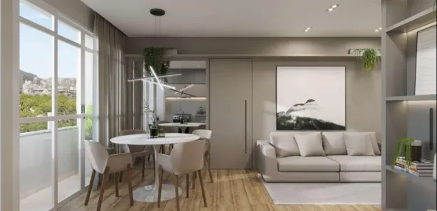 Apartamento com 2 Quartos à venda, 57m² no Caiçaras, Belo Horizonte