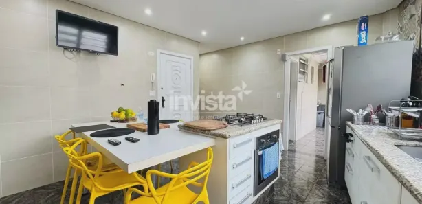 Apartamento com 3 Quartos à venda, 114m² no Aparecida, Santos