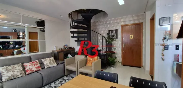 Apartamento com 3 Quartos à venda, 142m² no Boqueirão, Santos