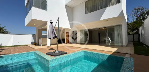 Casa de Condomínio com 4 Quartos à venda, 373m² no Alphaville Flamboyant Residencial Araguaia, Goiânia