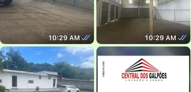 Galpão/Depósito/Armazém para alugar, 550m² no Porto Seco Pirajá, Salvador
