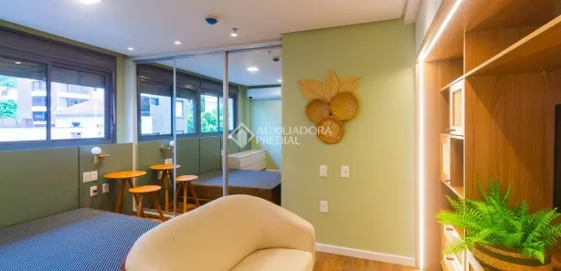Flat com 1 Quarto para alugar, 37m² no Petrópolis, Porto Alegre