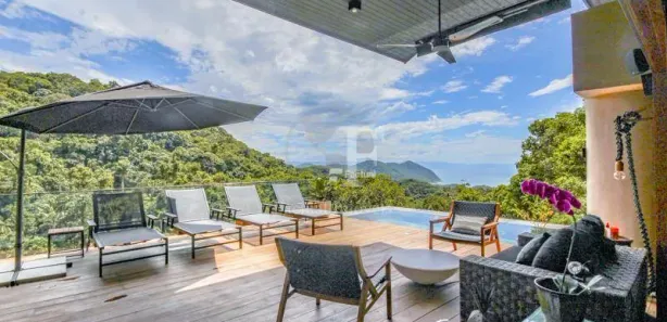 Casa de Condomínio com 5 Quartos para venda ou aluguel, 700m² no Balneario Praia do Perequê, Guarujá