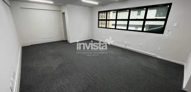 Sala Comercial para alugar, 55m² no Aparecida, Santos
