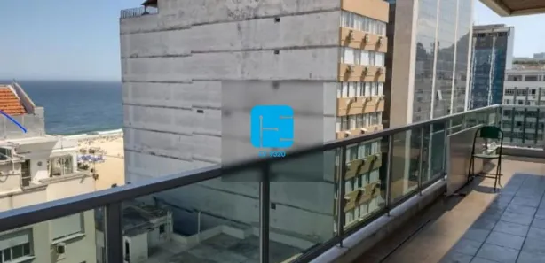 Apartamento com 3 Quartos para alugar, 256m² no Leme, Rio de Janeiro