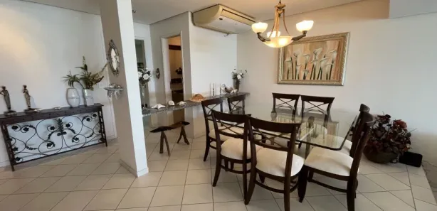 Apartamento com 3 Quartos para alugar, 184m² no Pitangueiras, Guarujá