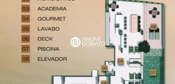 Apartamento com 2 Quartos à venda, 77m² no Cruzeiro, Belo Horizonte