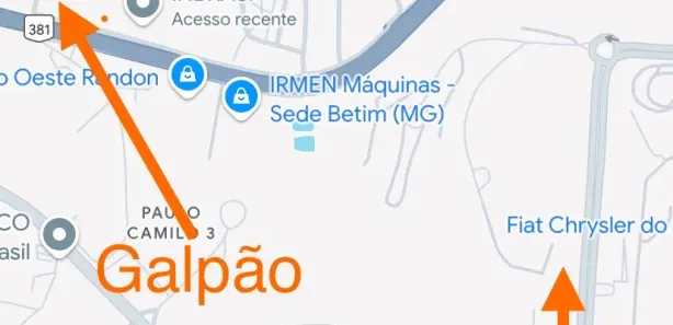 Galpão/Depósito/Armazém para alugar, 1200m² no Jardim Teresópolis, Betim