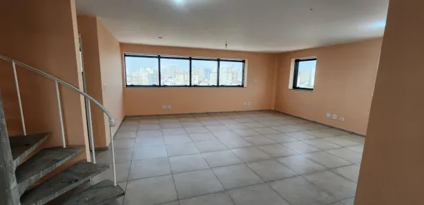 Sala Comercial para alugar, 110m² no Boqueirão, Santos
