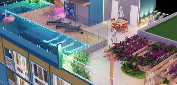 Apartamento com 1 Quarto à venda, 17m² no , Ipojuca