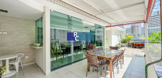 Cobertura com 2 Quartos à venda, 163m² no Jardim Las Palmas, Guarujá