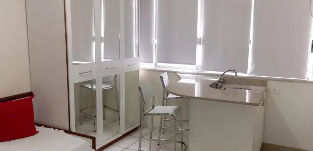 Apartamento com 1 Quarto para alugar, 22m² no Tijuca, Rio de Janeiro