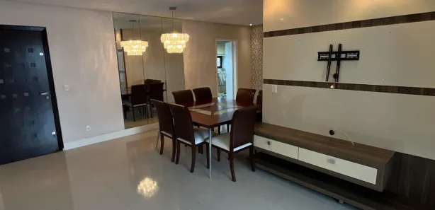 Apartamento com 3 Quartos para alugar, 138m² no Adrianópolis, Manaus