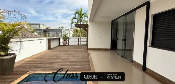 Casa de Condomínio com 4 Quartos para alugar, 320m² no Alphaville Flamboyant Residencial Araguaia, Goiânia