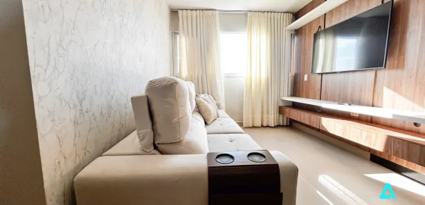 Apartamento com 2 Quartos para alugar, 60m² no Vila Rosa, Goiânia