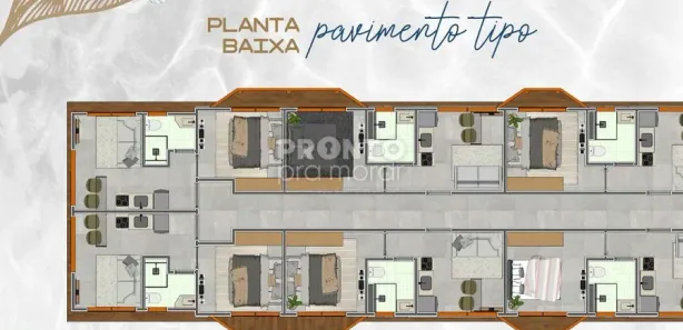 Flat com 1 Quarto à venda, 26m² no Centro, Ipojuca