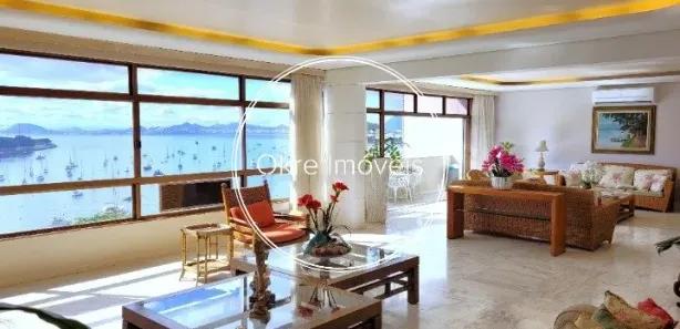 Apartamento com 4 Quartos para alugar, 421m² no Botafogo, Rio de Janeiro