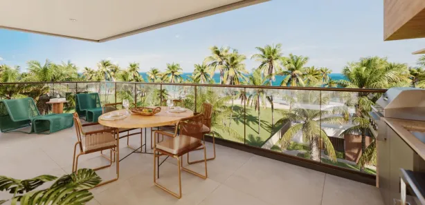 Flat com 4 Quartos à venda, 156m² no Maracaipe, Ipojuca