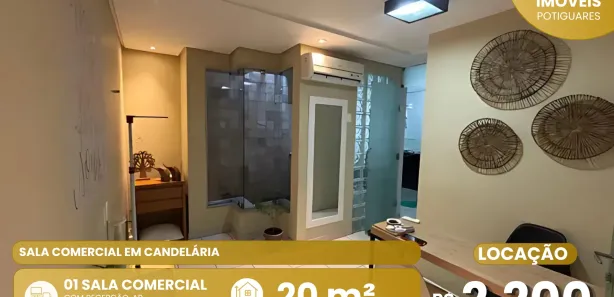 Sala Comercial para alugar, 20m² no Candelária, Natal