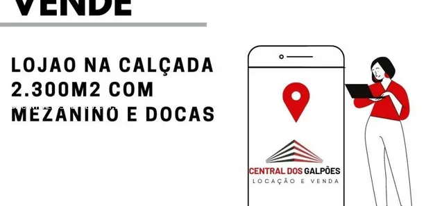 Ponto Comercial à venda, 2300m² no Calçada, Salvador