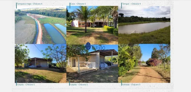 Fazenda/Sítio com 2 Quartos à venda, 450m² no , Gameleira de Goiás