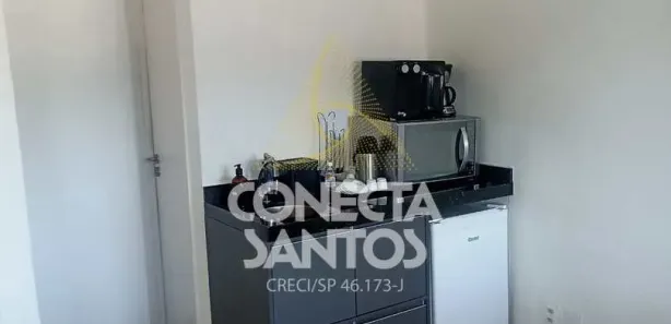 Sala Comercial para alugar, 42m² no Vila Belmiro, Santos