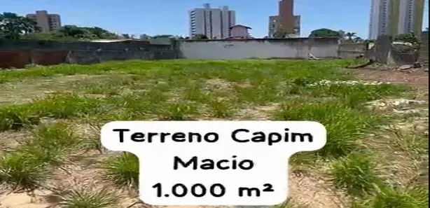 Lote/Terreno à venda, 1000m² no Capim Macio, Natal