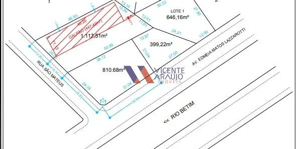 para alugar, 1856m² no Angola, Betim