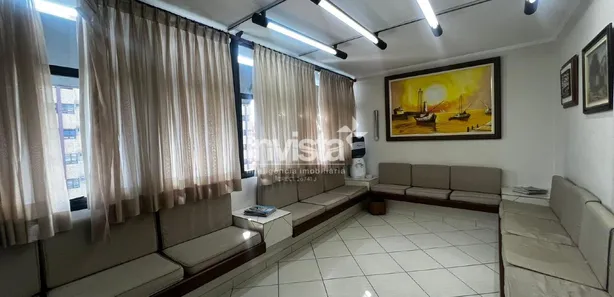 Sala Comercial para alugar, 167m² no Gonzaga, Santos