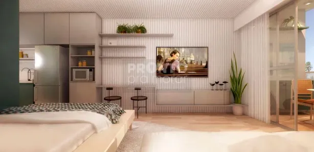 Apartamento com 1 Quarto à venda, 31m² no Centro, Ipojuca