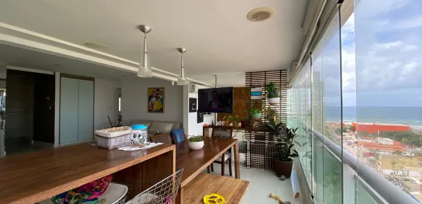 Apartamento com 3 Quartos para alugar, 141m² no Centro, Lauro de Freitas