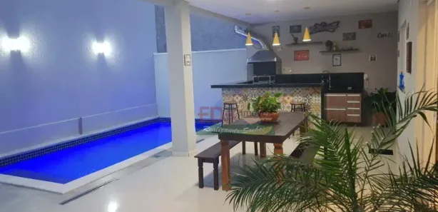 Casa de Condomínio com 3 Quartos à venda, 203m² no Chácara do Visconde, Taubaté