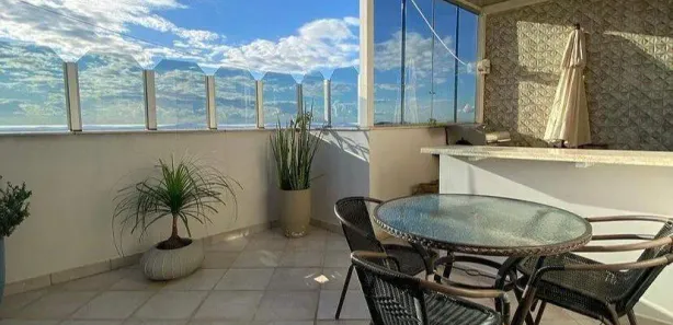 Cobertura com 2 Quartos à venda, 124m² no União, Belo Horizonte