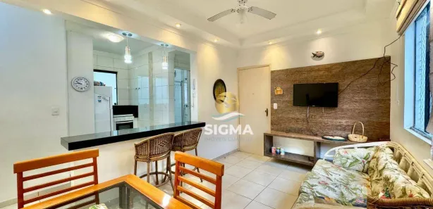 Apartamento com 2 Quartos à venda, 60m² no Vila Alzira, Guarujá