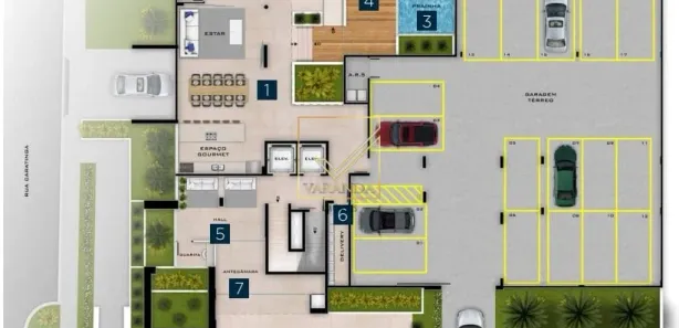 Apartamento com 3 Quartos à venda, 87m² no Cruzeiro, Belo Horizonte