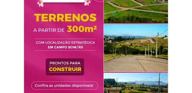 Lote/Terreno à venda, 330m² no P Santo Antonio, Campo Bom