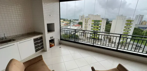 Apartamento com 4 Quartos para alugar, 166m² no Jardim das Nações, Taubaté
