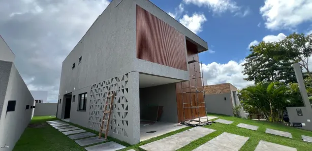 Casa de Condomínio com 4 Quartos à venda, 300m² no Alphaville (Abrantes), Camaçari