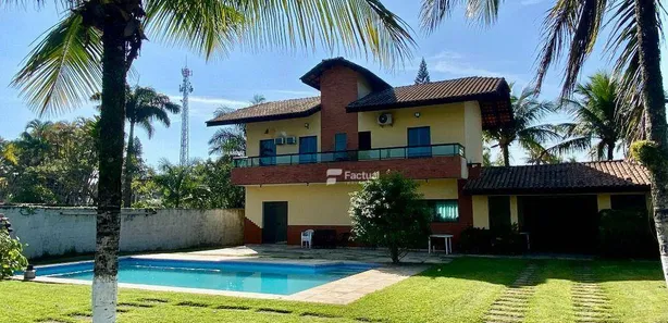 Casa com 3 Quartos para venda ou aluguel, 206m² no Balneário Praia do Pernambuco, Guarujá