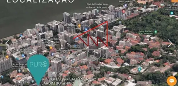 Apartamento com 2 Quartos à venda, 90m² no Lagoa, Rio de Janeiro