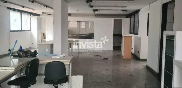 Sala Comercial para alugar, 110m² no Centro, Santos
