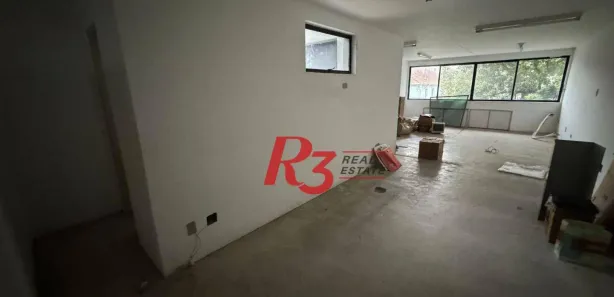 Sala Comercial para alugar, 75m² no Vila Belmiro, Santos