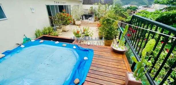 Cobertura com 2 Quartos para venda ou aluguel, 263m² no Barra da Tijuca, Rio de Janeiro